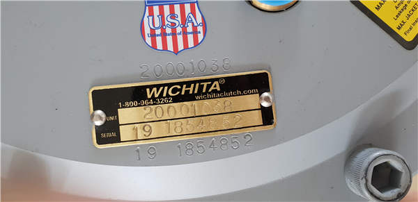 Wichita气动离合器20001038