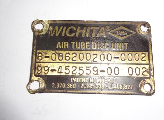 WICHITA挤出机用低惯量气动离合器6-006200
